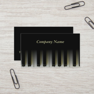 Pianonycklar Visitkort