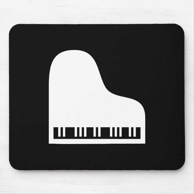 PianoPictogram Mousepad Musmatta (Framsidan)
