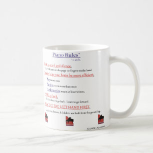 Pianoregler Kaffemugg