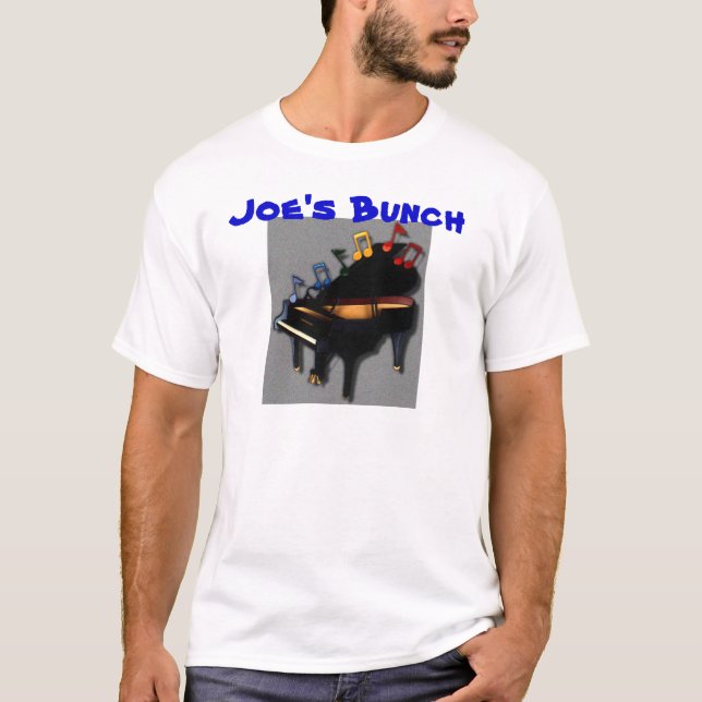 Pianoskjorta Tee Shirt (Framsida)