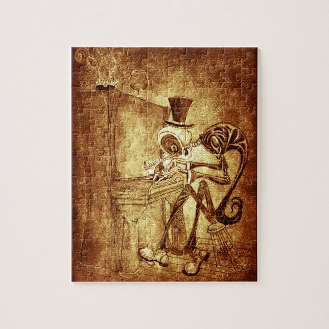 pianospelare pussel (Vertikal)