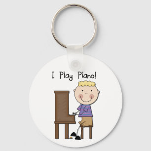 PianospelareTshirts och gåvor Nyckelring