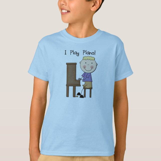PianospelareTshirts och gåvor T Shirt (Framsida)