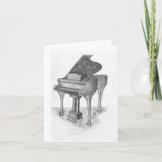 Pianot arrangerar på kort (Framsida)