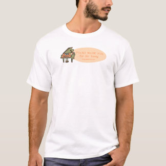 Pianot gjorde den roliga T-skjortan Tee Shirt
