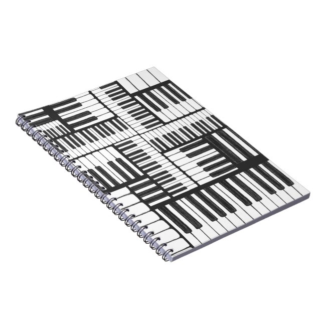 Pianot stämm anteckningsboken anteckningsbok (Högra Sidan)