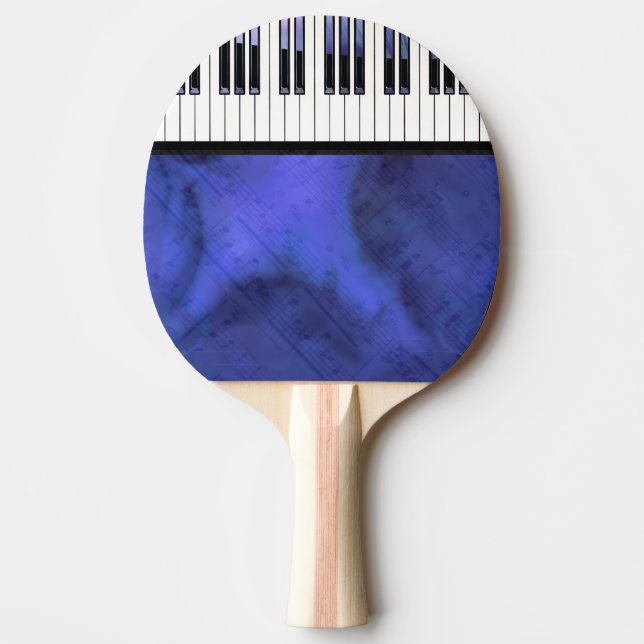 Pianot stämm den moderna vridningen för notblad pingisracket (Framsidan)