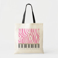 Pianot stämm den rosa zebra tryck