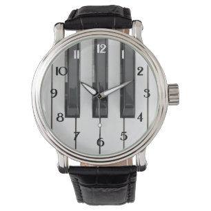 Pianot stämm klockan armbandsur