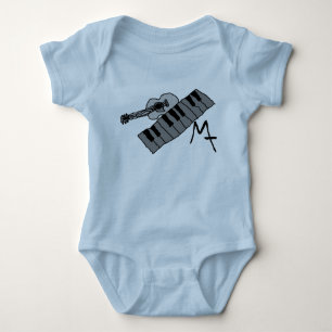 pianot stämm och gitarrbebisonsie t-shirt