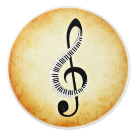 Pianot stämm, och musikalen noterar knoppen knopp