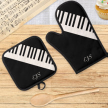 Pianotangent Svart Vitt Musik Tangentbord Personli