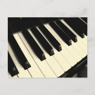 Pianotangent vykort