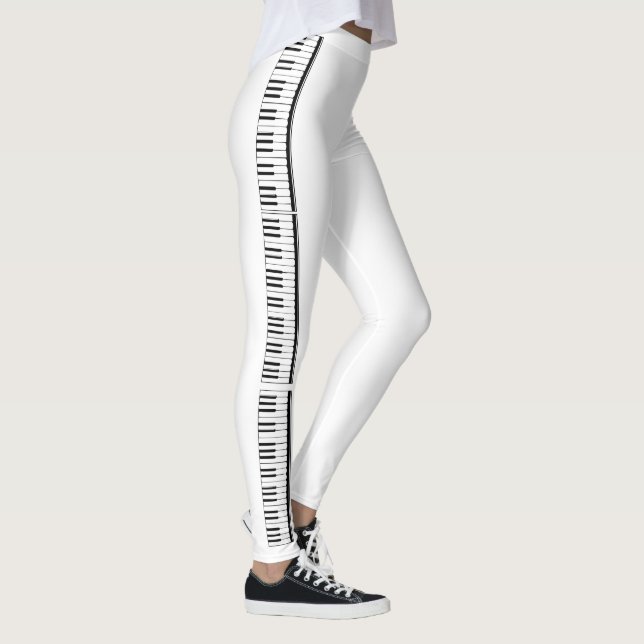Pianotangentbaddräkt Leggings (Höger)