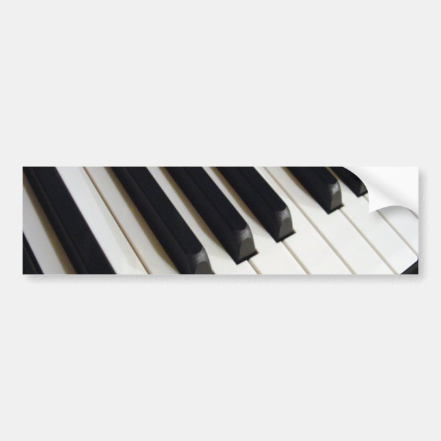 Pianotangentbord Bildekal (Framsidan)