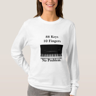 Pianotangentbord. Inget problem Tee