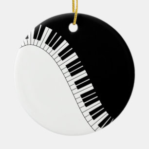 Pianotangentbord Julgransprydnad Keramik