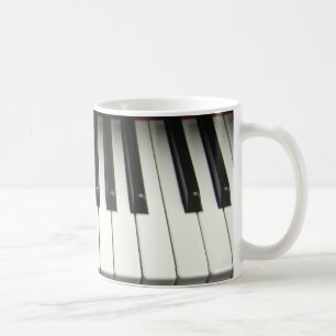 Pianotangentbord Kaffemugg