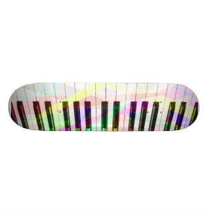 Pianotangentbord Mini Skateboard Bräda 18,7 Cm