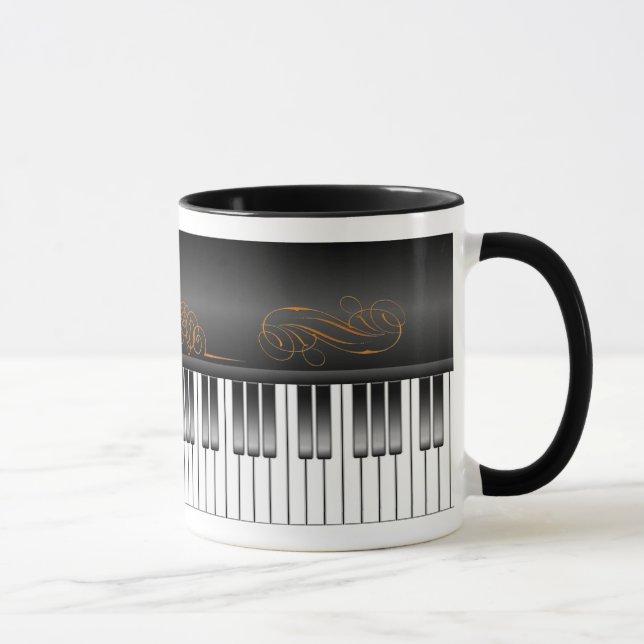 Pianotangentbord Mugg (Höger)