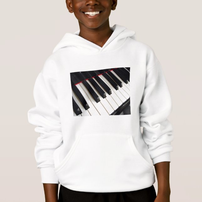 Pianotangentbord T-shirt (Framsida)