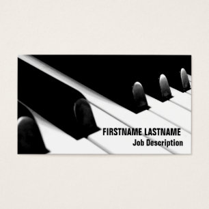 Pianotangentbord Visitkort