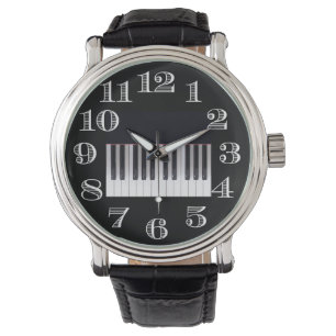 Pianotangentbordklocka Armbandsur