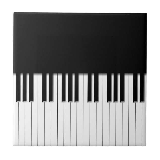 Pianotangentbordnycklar Kakelplatta (Framsidan)