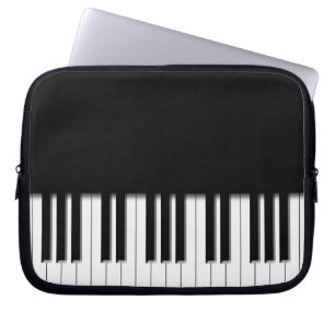 Pianotangentbordnycklar Laptop Sleeve