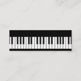 Pianotangentbordtelefonkort