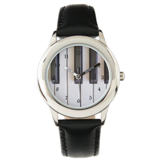Pianotangenter Armbandsur (Framsida)