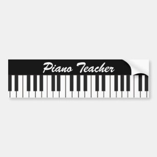 Pianotangenter Bildekal