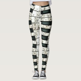 Pianotangenter leggings