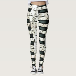 Pianotangenter leggings