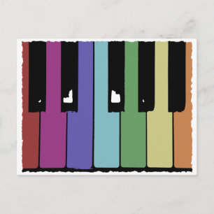Pianotangenter Vykort
