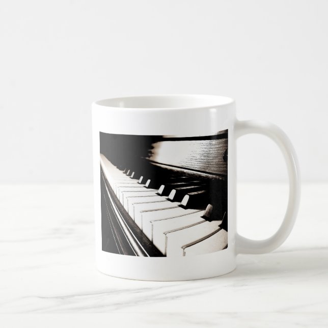 Pianotangentmakro Kaffemugg (Höger)