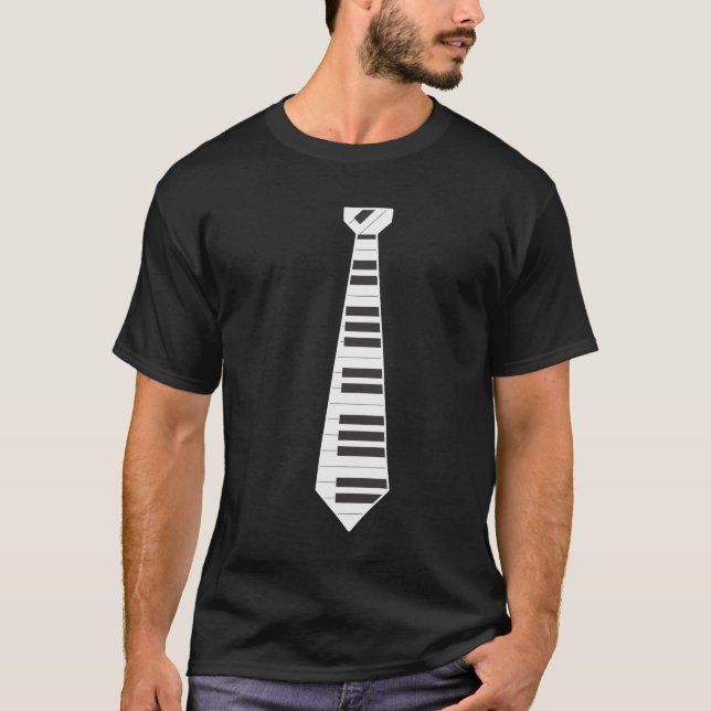 PianoTieskjorta Tee (Framsida)