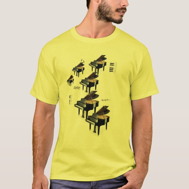 Pianoutslagsplats Tee Shirt (Framsida)