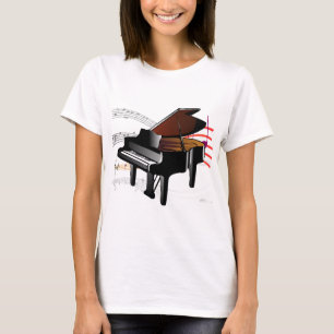 Pianoutslagsplatsskjorta Tee