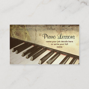 pianovisitkort visitkort