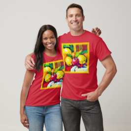 Piantering av tropiska frukter. Köp nu T Shirt