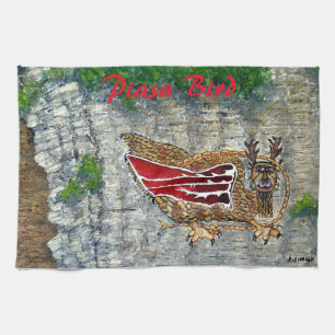 Piasa Bird Illinois Native American Legend Kökshandduk