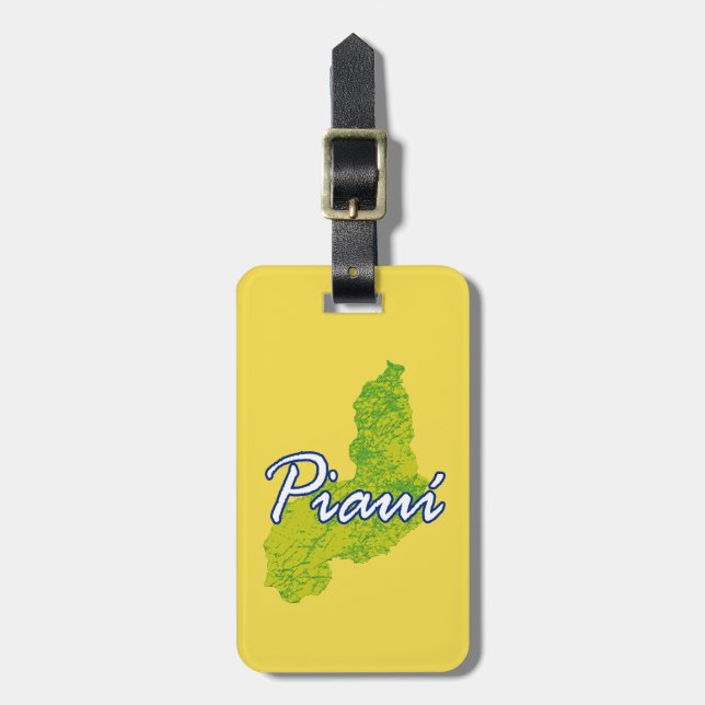 Piaui Bagagebricka (Vertikal Framsida)