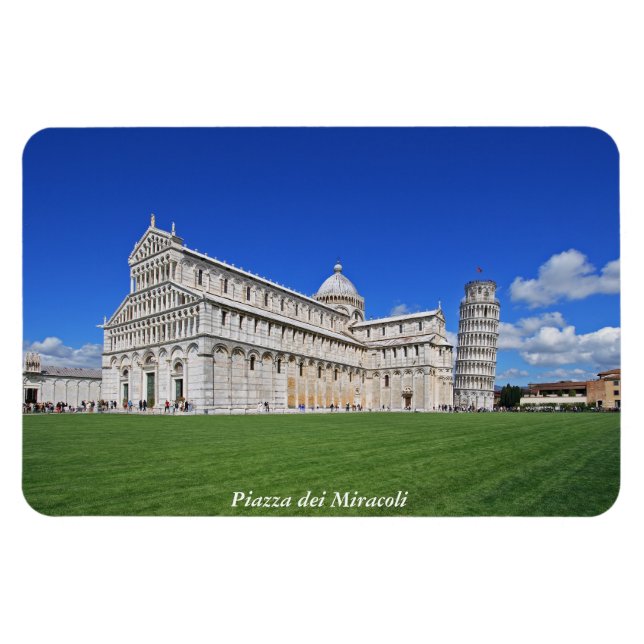 Piazza dei Miracoli Magnet (Horisontell)