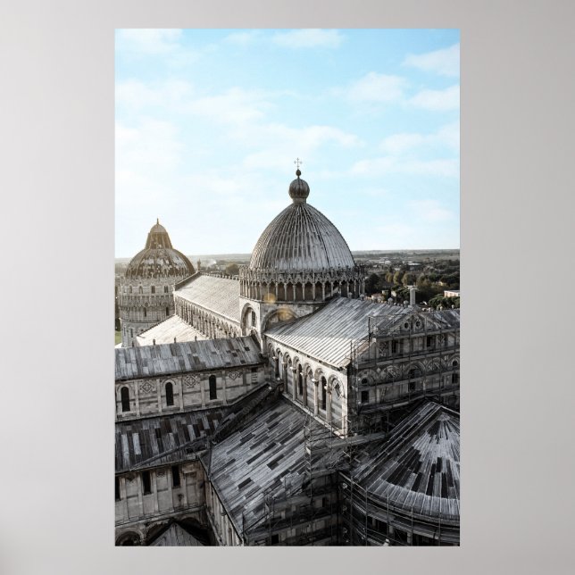 Piazza Dei Miracoli - Pisa Poster (Framsidan)