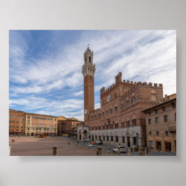 Piazza del Campo Siena Poster