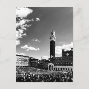 Piazza del Campo,Sienna.Italien Vykort
