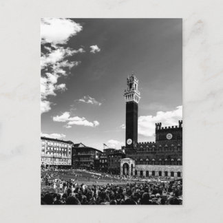 Piazza del Campo,Sienna.Italien Vykort