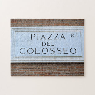 Piazza del Colosseo - Rom Colosseum 11x14-252 pc Pussel