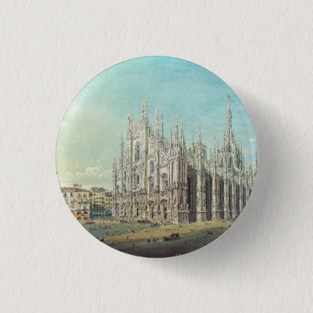 Piazza del Duomo i Milano av Carlo Bossoli Knapp (Framsida)